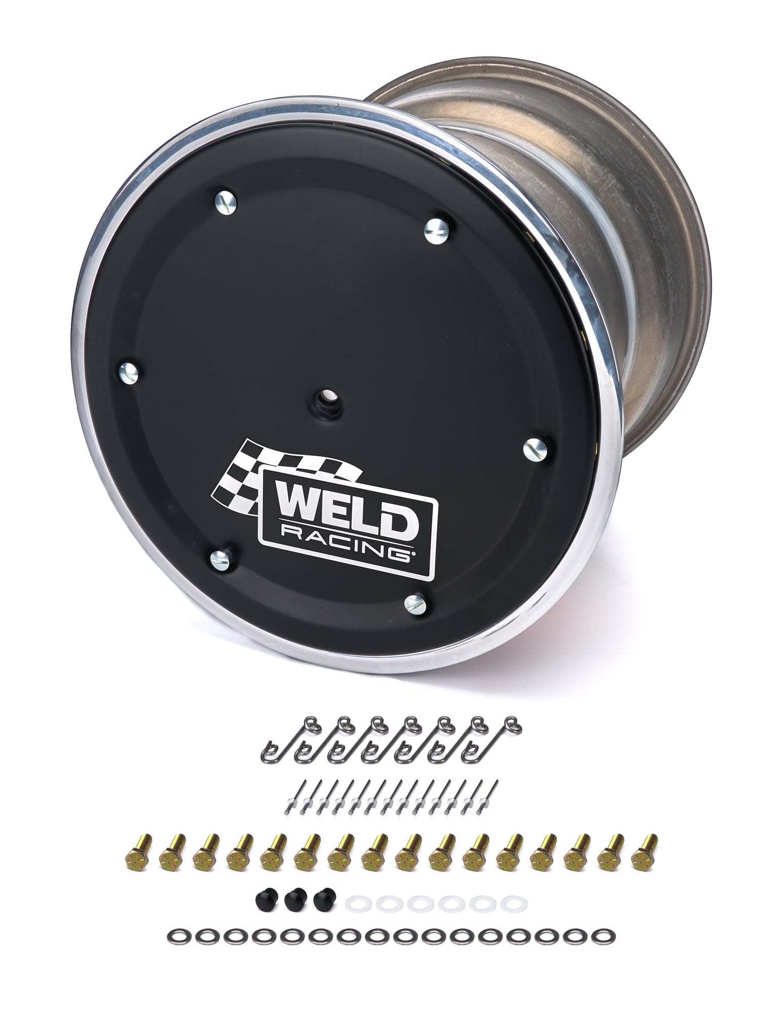 WELD Racing 559-5455BC-6 Wide 5 XL Beadlock Wheel, 15 x 14 in, 5 in Backspacing