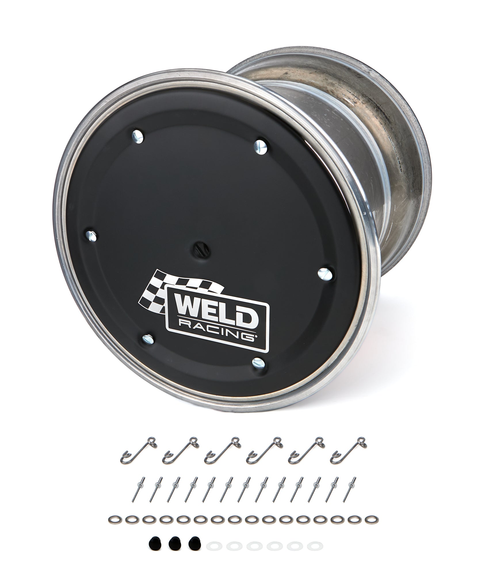 WELD Racing 559-5465BC-6 Wide 5 XL 15 x 14-Inch Aluminum Wheel with Inner Beadlock and Outer Cover