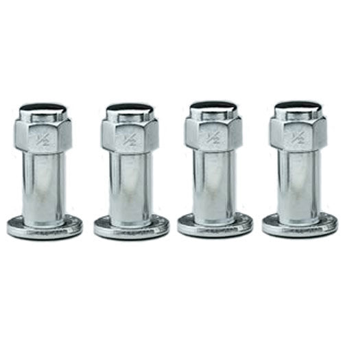 WELD Racing 601-1416 1/2-20 Right-Hand Thread Lug Nuts with Centered Washers, Set of 4