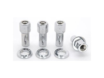 WELD Racing 601-1426 1/2-20 Right-Hand Thread Open-End Lug Nuts, 13/16-Inch Hex, Set of 4