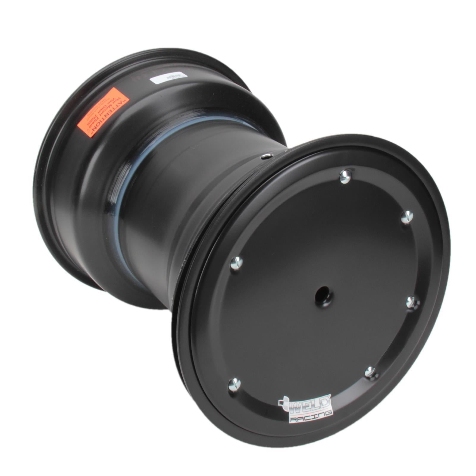 WELD Racing Magnum Sprint 735B-518B55-6 15 x 18-Inch Beadlock Wheel