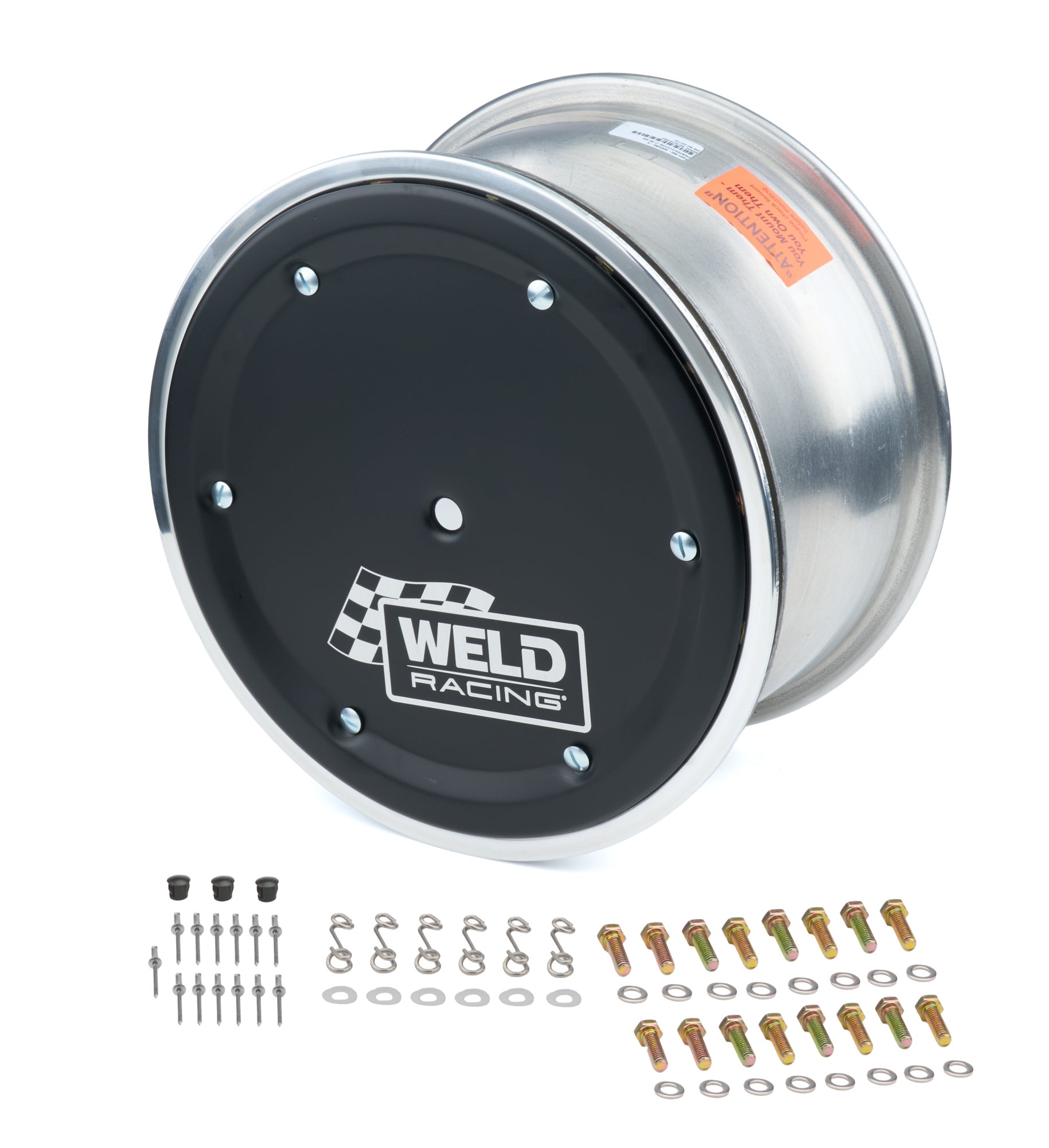 WELD Racing Sprint Direct Mount Beadlock Wheel 860-50854BC-6, 15 x 8 in, 5 x 9.75 in Bolt Pattern