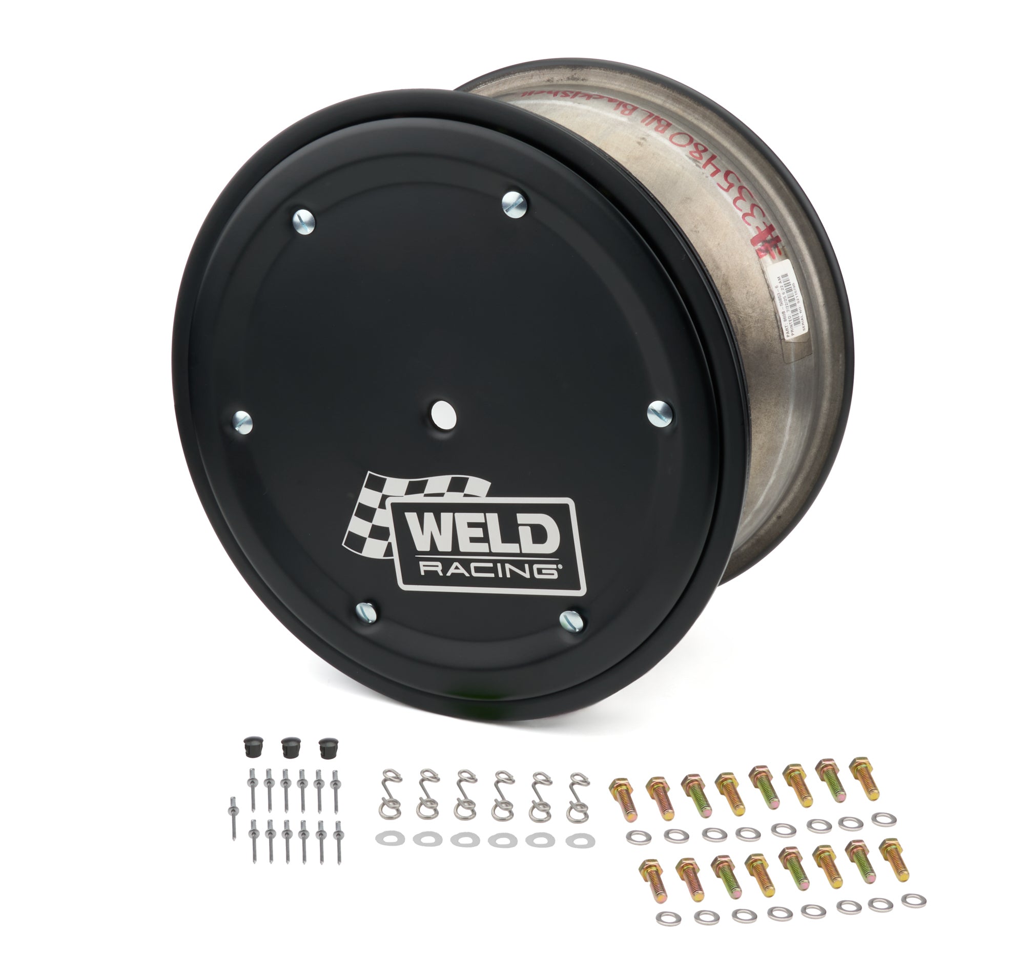 WELD Racing 860B-50853-6 Sprint Direct Mount Beadlock Wheel, 15 x 8 in, 5 x 9.75 in Bolt Pattern