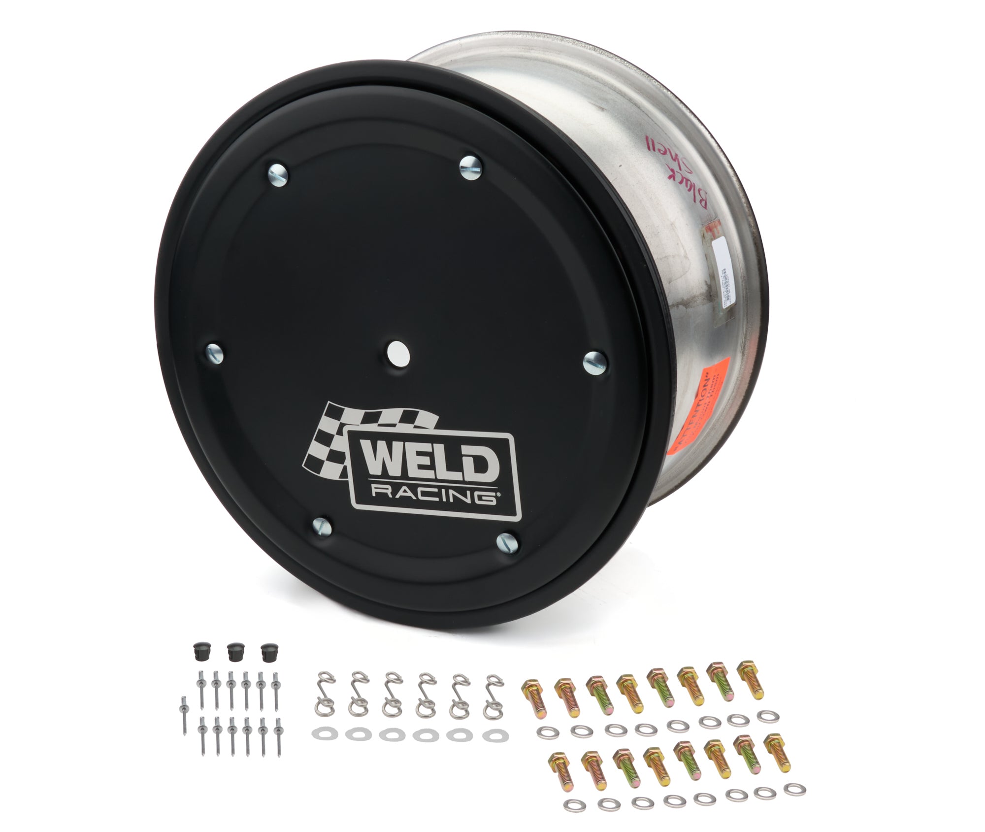 WELD Racing 860B-50854-6 Sprint Direct Mount Beadlock Wheel, 15 x 8 in, 4 in Backspacing, 5 x 9.75 in Bolt Pattern