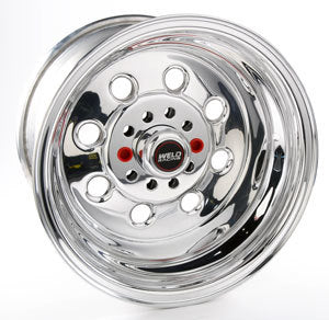 WELD Racing Draglite 90-510348 15 x 10-Inch Polished Aluminum Wheel
