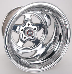 WELD Racing Pro Star 96-514206 15 x 14 in Aluminum Wheel, 5 x 4.50 in Bolt Pattern, 3.50 in Backspace