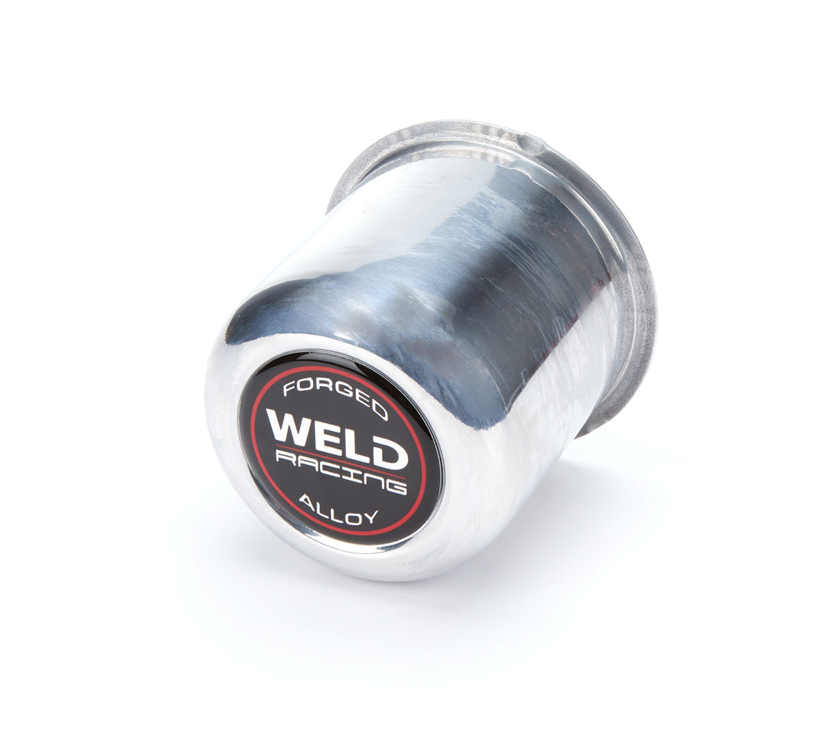 WELD Racing P605-5083 Aluminum Wheel Center Cap, 3-1/8 in Diameter, Polished, Push-Through
