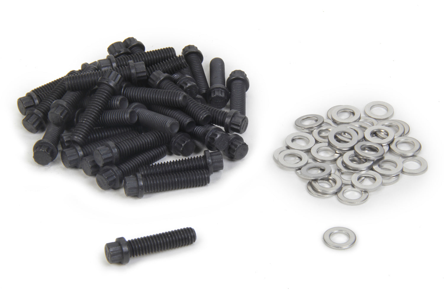 WELD Racing P650-3022 16-Inch Double Beadlock Bolt Kit, 5/16-18 x 1.25-Inch, 12-Point Head, 32-Piece
