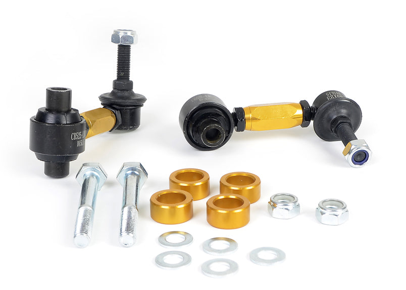 Whiteline Sway Bar Link Assembly Heavy Duty Adjustable Sway Bar Bushings and Mounts KLC182