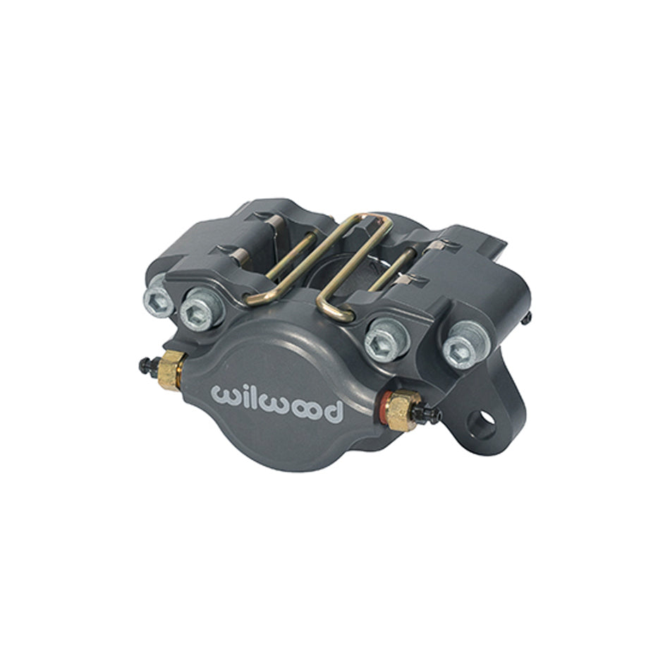 Wilwood Dynapro Single LW Brake Caliper 120-10188, 2-Piston Aluminum Gray Anodized