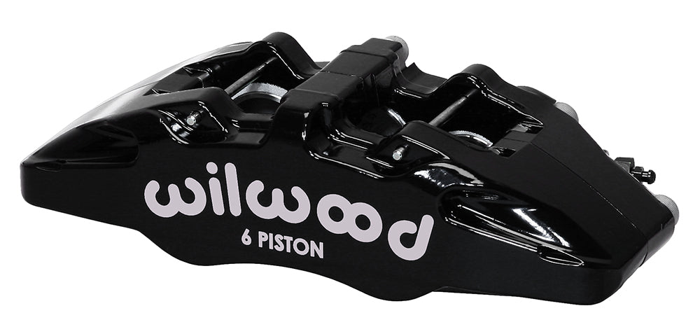 Wilwood Dynapro 6-Piston Passenger-Side Brake Caliper, Black, 120-13430-BK