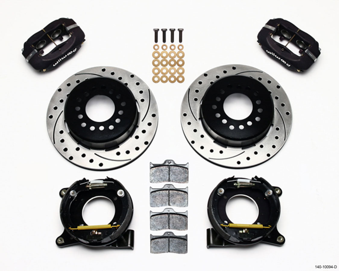 Wilwood 140-10094-D Rear FDL Brake Kit with Parking Brake for Chevy C10