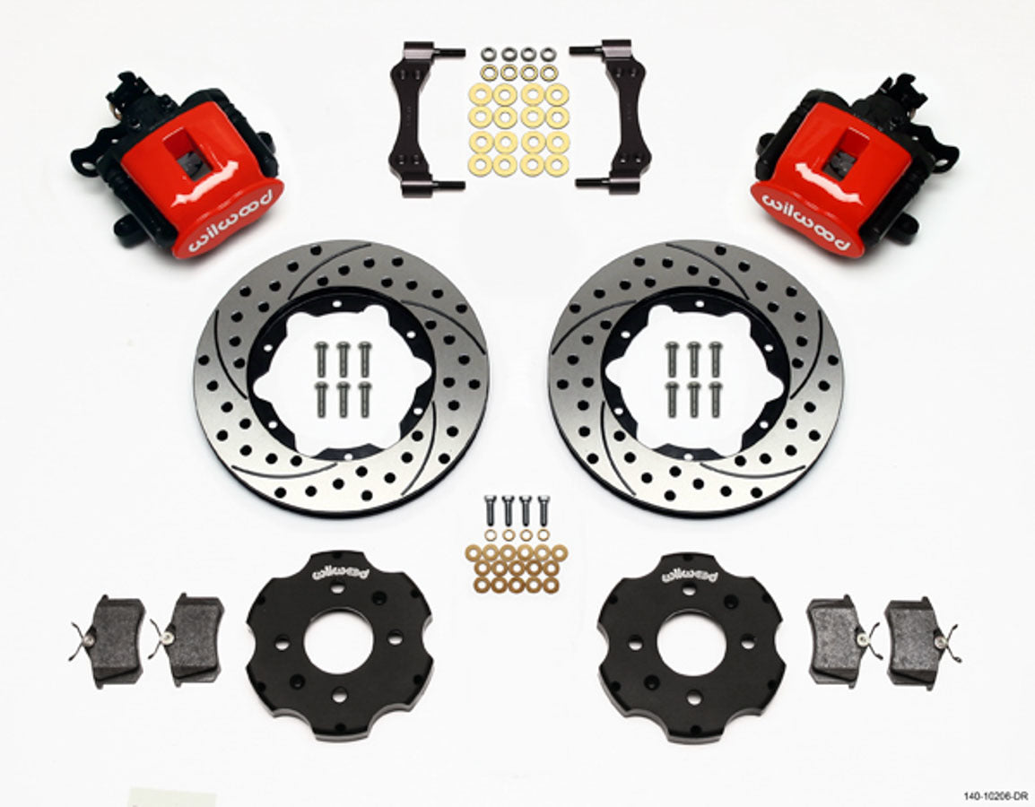 Wilwood 140-10206-DR CPB Rear Brake Kit for 1990-2001 Honda and Acura