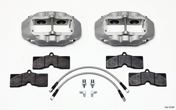 Wilwood 140-10789 D8-4 Front Brake Kit for 1965-1982 Chevrolet Corvette