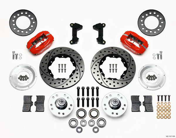 Wilwood 140-11017-DR Dynalite Pro Series Front Brake Kit for 1974-1978 Ford Mustang II