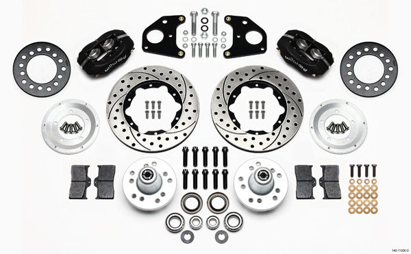 Wilwood 140-11020-D Dynalite Pro Series Front Disc Brake Kit for 1962-72 Mopar B-Body and E-Body