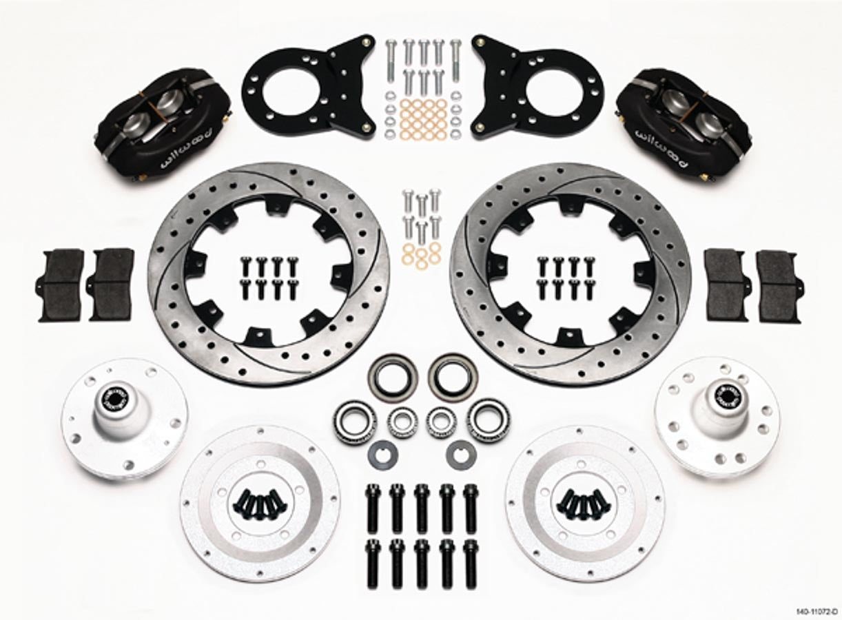 Wilwood 140-11072-D Dynalite Front Big Brake Kit for 1965-1970 Ford Mustang