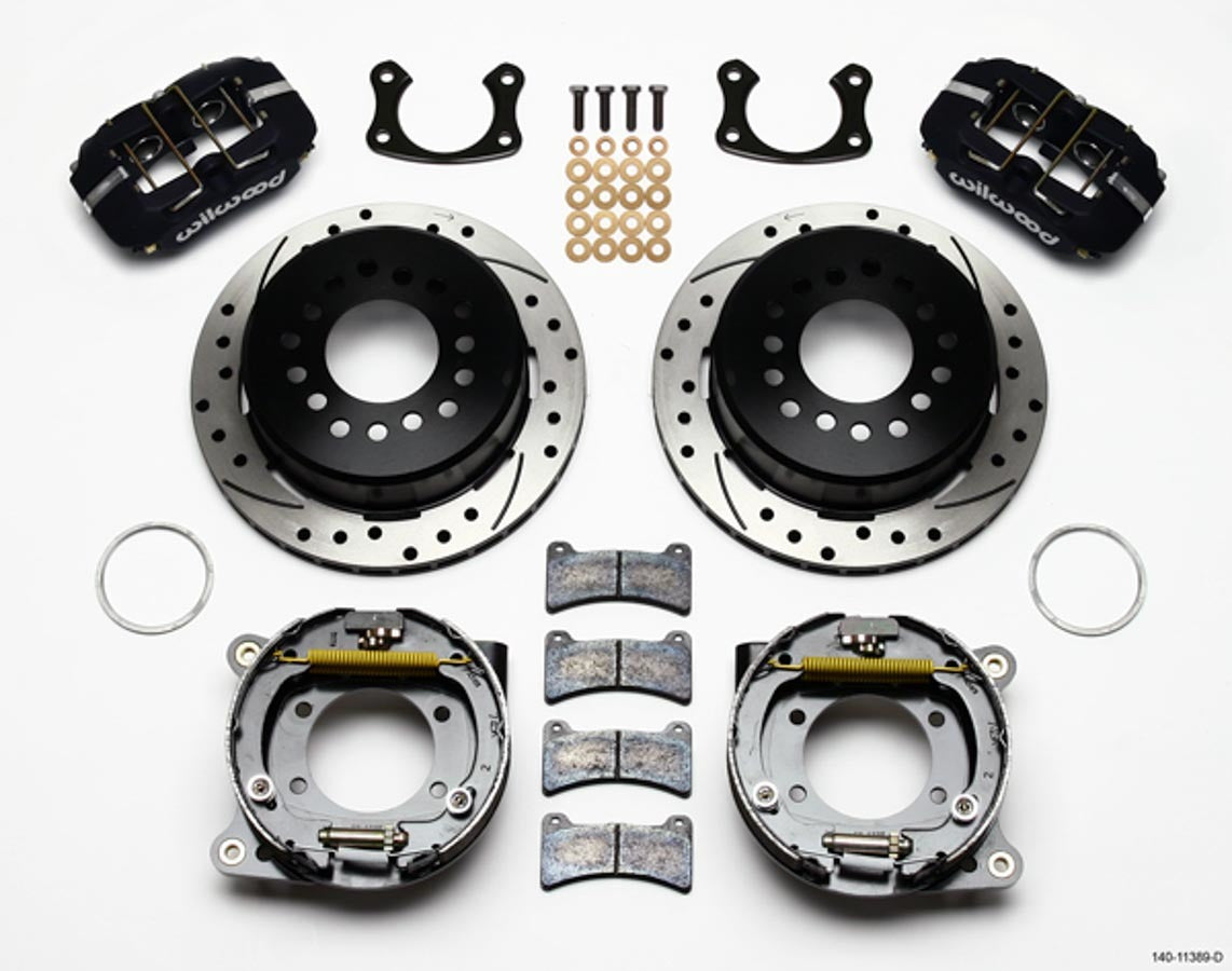 Wilwood 140-11389-D Dynapro Rear Disc Brake Kit for Big Ford Applications