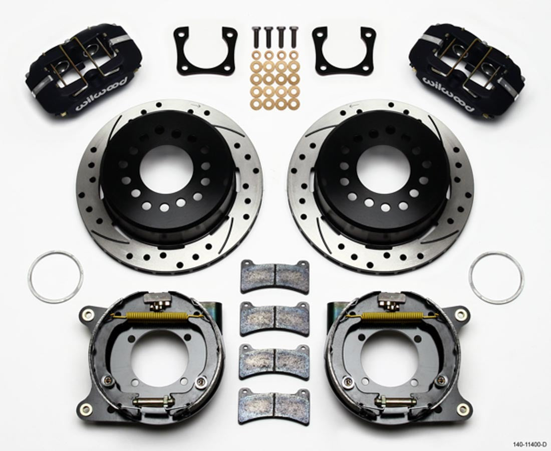 Wilwood Dynapro Low-Profile Rear Disc Brake Kit 140-11400-D for 12-Bolt Special Axle