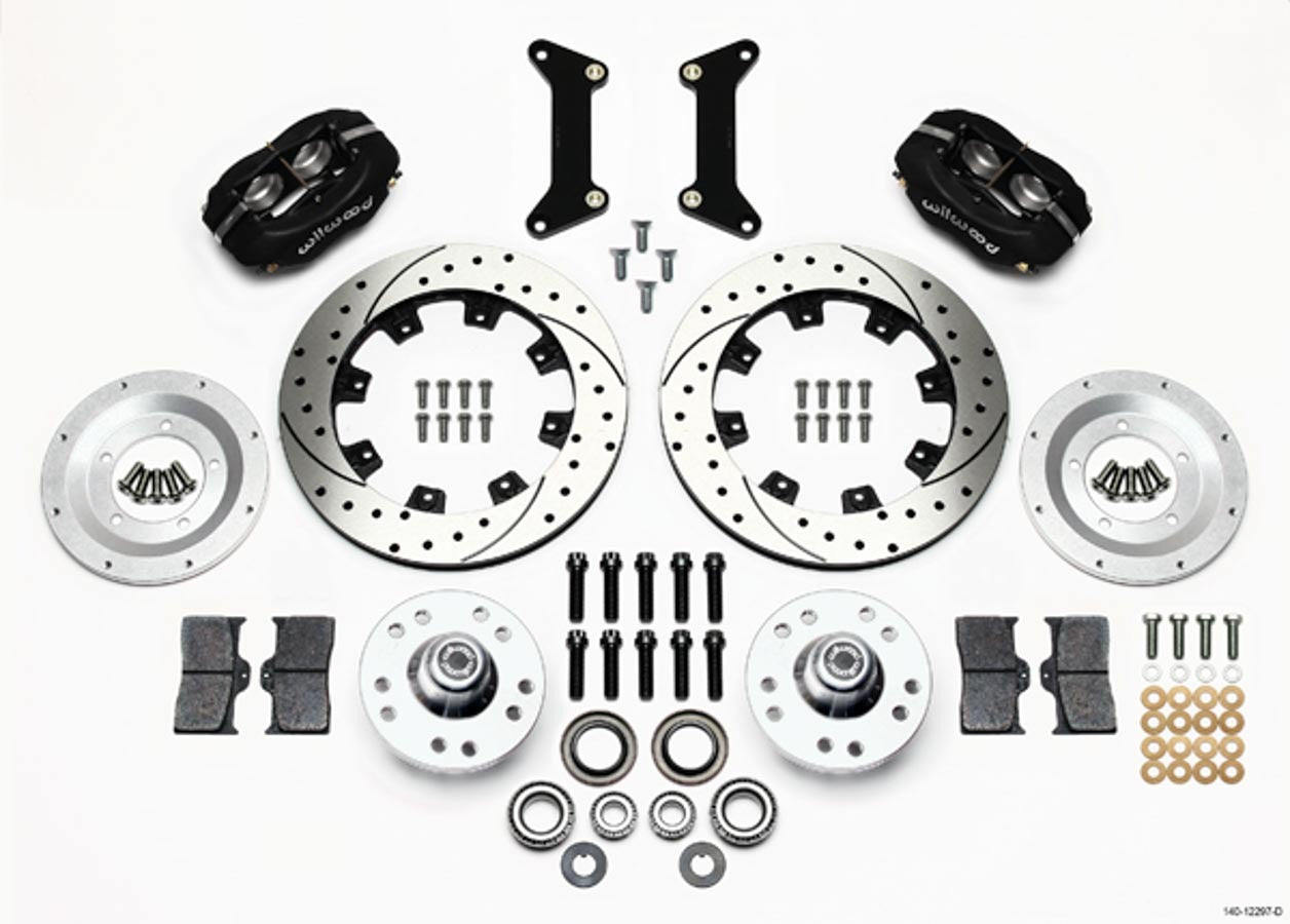 Wilwood 140-12297-D Dynalite Big Brake Front Kit for 1980-1987 GM G-Body