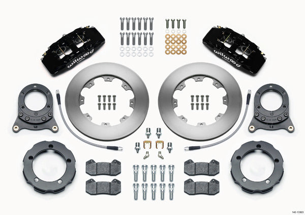 Wilwood 140-13303 Dynapro Front Brake Kit for 1966-1975 Ford Bronco, Black