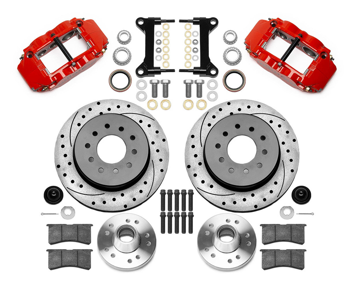 Wilwood 140-15948-DR Front Brake Kit for 1988-1998 GM C1500 5-Lug Trucks