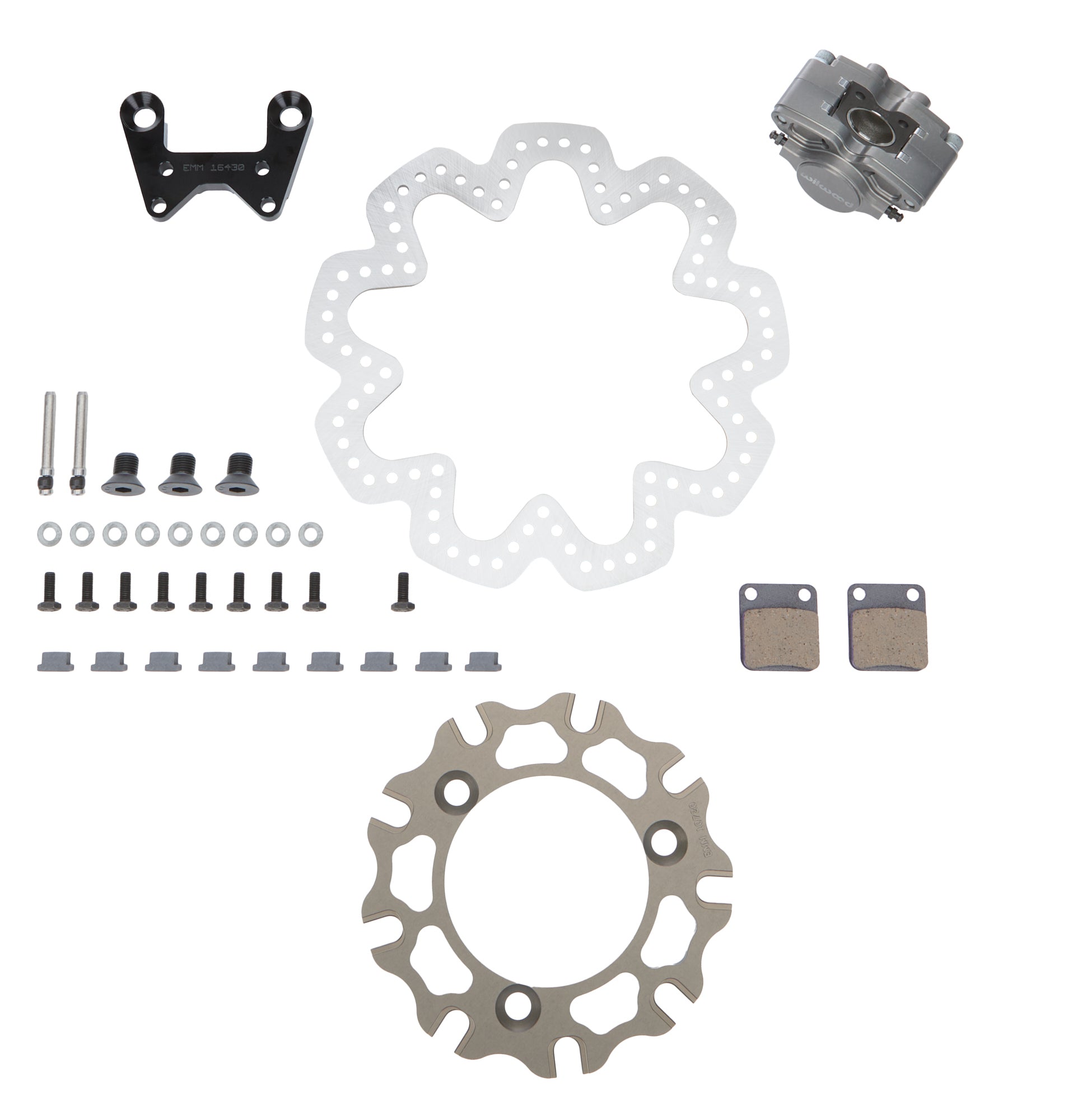 Wilwood 140-16431 GP200 Sprint Car Left Front Driver-Side Brake Kit