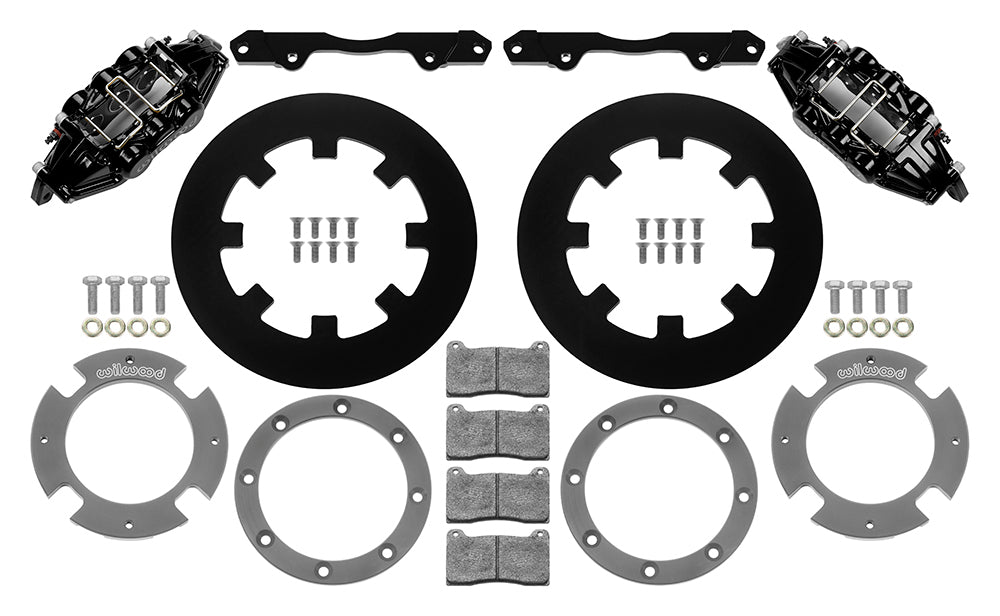 Wilwood 140-16628 Front Brake Kit for Can-Am Maverick, 6-Piston Caliper and 11.25-Inch Solid Rotor