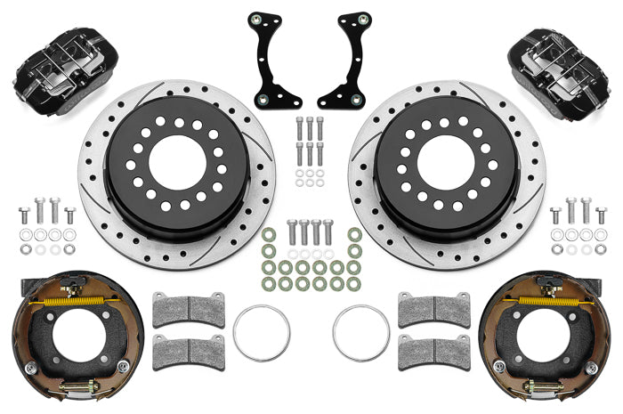 Wilwood 140-17120-D Dynapro Low-Profile Rear Brake Kit for 1978-88 GM G-Body, Black