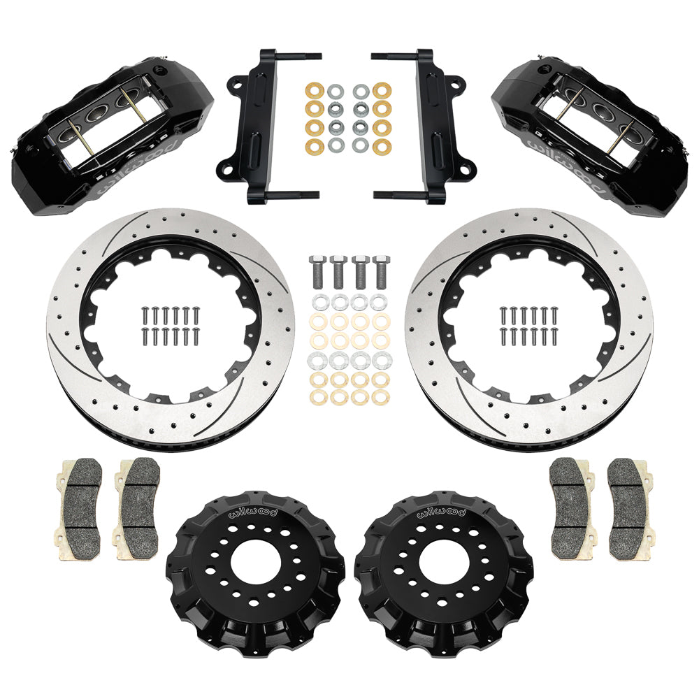 Wilwood Tactical Xtreme TX6R Front Brake Kit 140-18123-D for 1963-1987 GM Full-Size Trucks and SUVs
