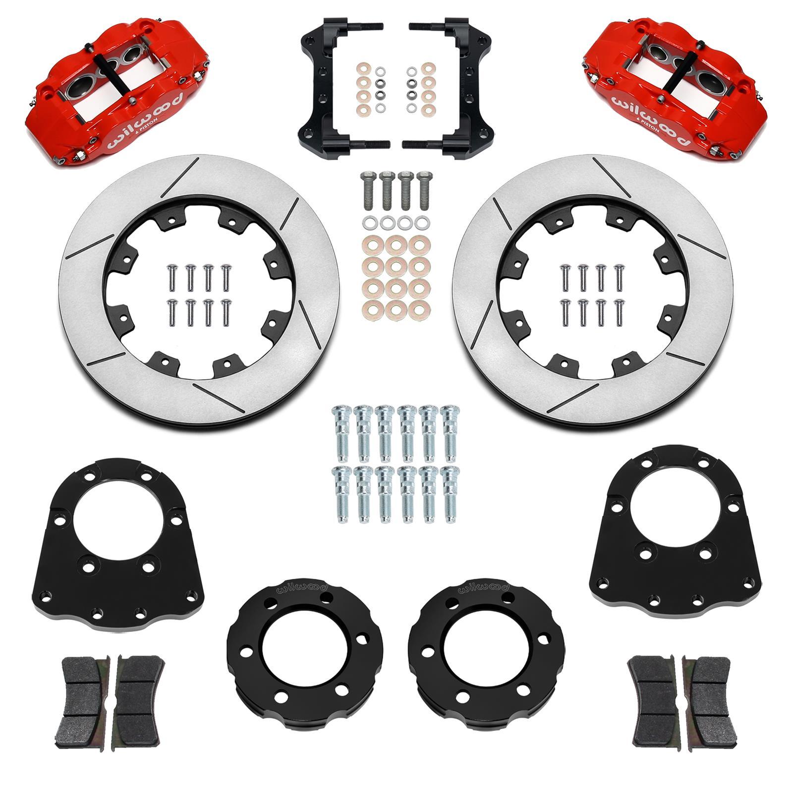 Wilwood 140-18154-R Front Big Brake Kit for 1971-1991 GM Full-Size SUVs