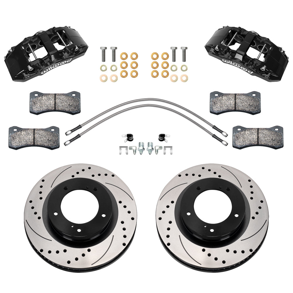 Wilwood 140-18357-D Aero6-DM Front Brake Kit for 2007-2015 Toyota Tundra