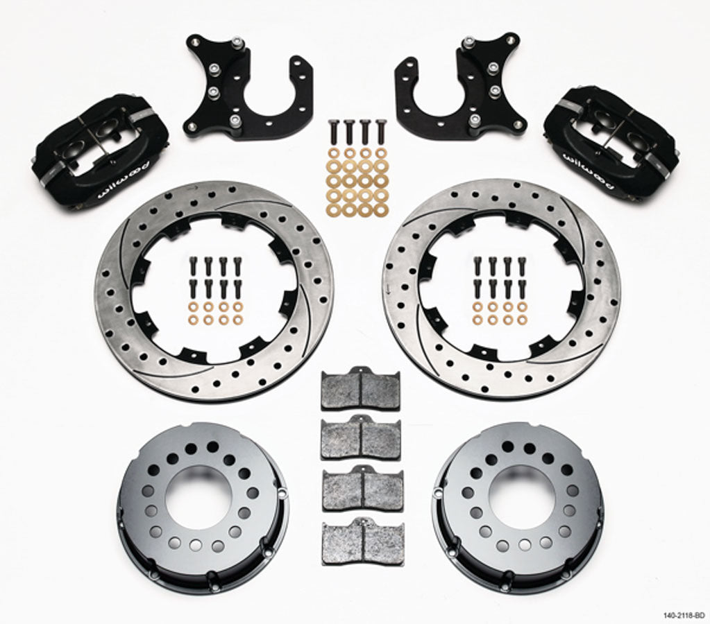 Wilwood 140-2118-BD Dynalite Rear Disc Brake Kit for Big Ford Applications