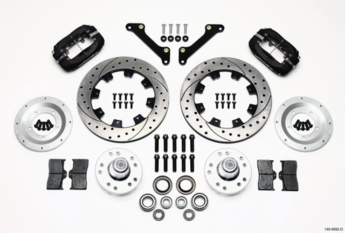 Wilwood Dynalite Big Brake Front Kit 140-8582-D for 1970-1978 GM A-Body, F-Body and X-Body