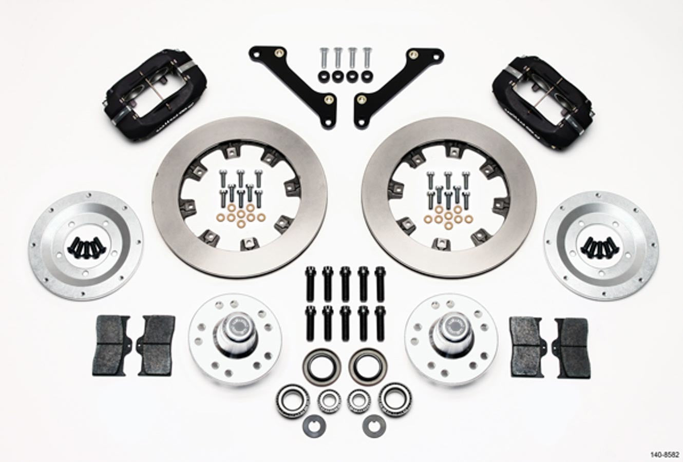 Wilwood 140-8582 Forged Dynalite Front Big Brake Kit for 1970-1978 GM A-Body, F-Body and X-Body