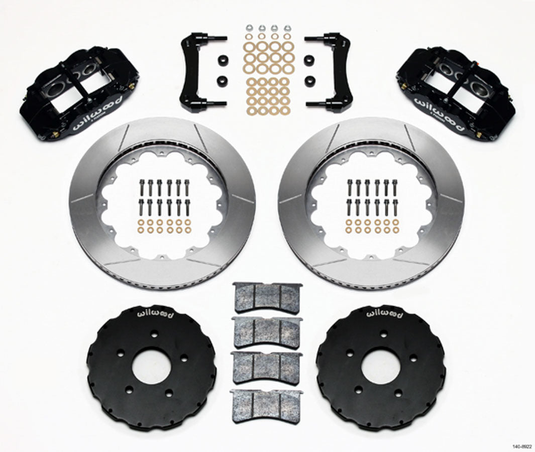 Wilwood 140-8922 Front Big Brake Kit for 1997-2013 Chevy Corvette, FNSL 6R 6-Piston Calipers
