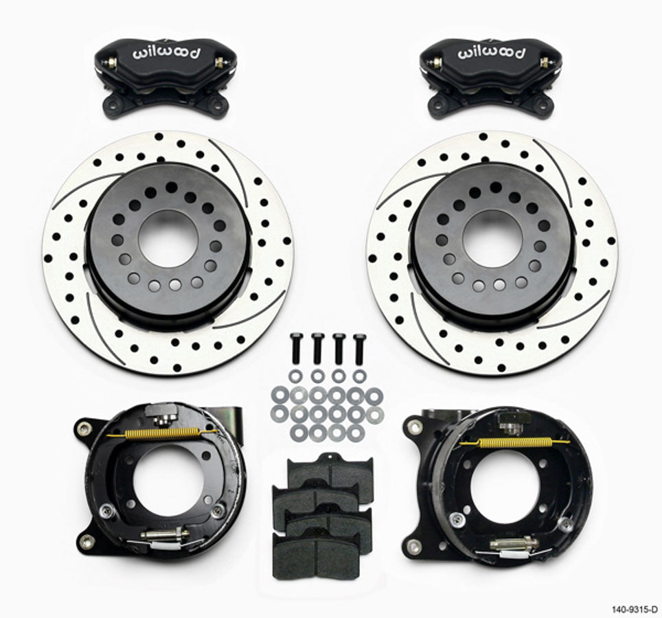 Wilwood 140-9315-D Dynalite Rear Disc Brake Kit for GM 12-Bolt with 12.19-Inch Rotor