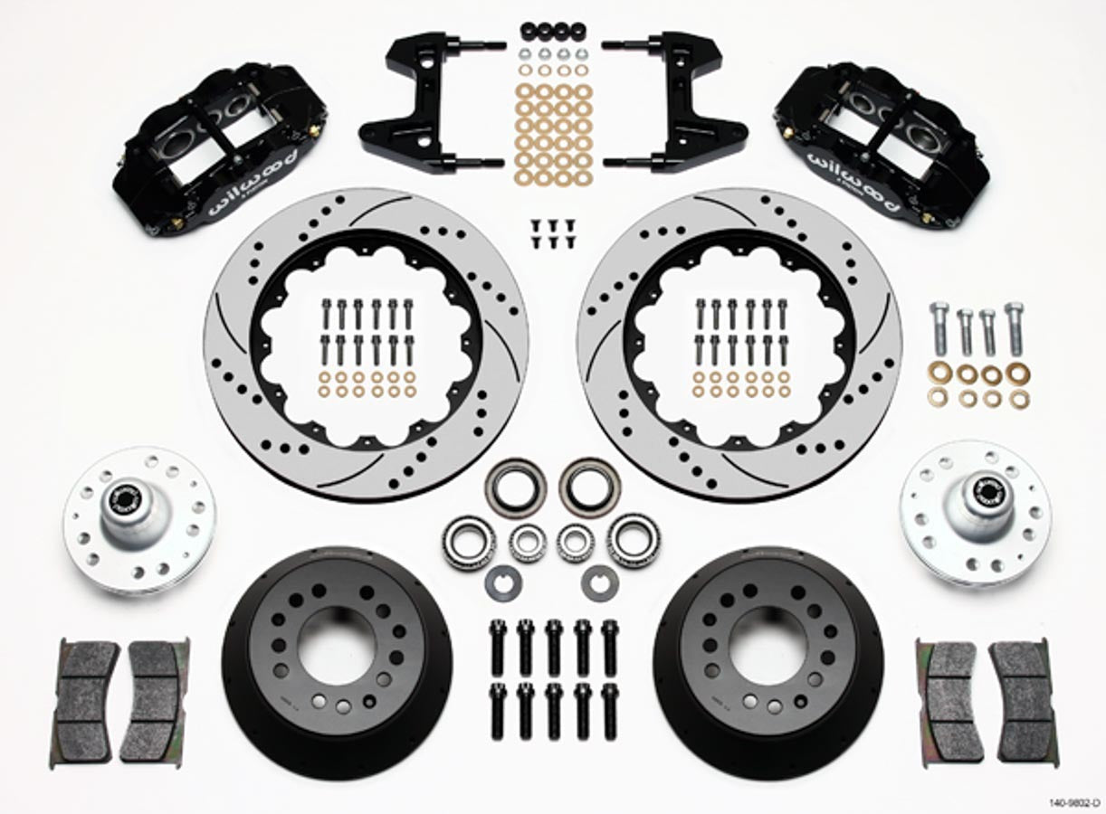 Wilwood 140-9802-D Front Big Brake Kit for 1974-1978 Ford Mustang and Pinto