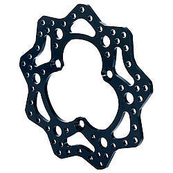 Wilwood Sprint Brake Rotor 160-10475, Drilled and Scalloped, 11-Inch, 3 x 5-Inch Bolt Pattern