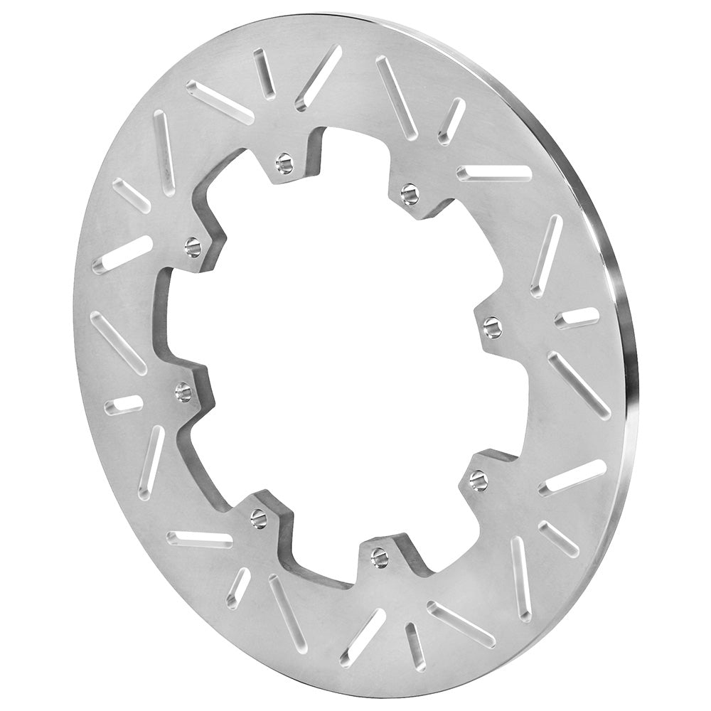 Wilwood 160-16114 Titanium Slotted Brake Rotor, 12-Inch, 8 x 7-Inch Bolt Pattern