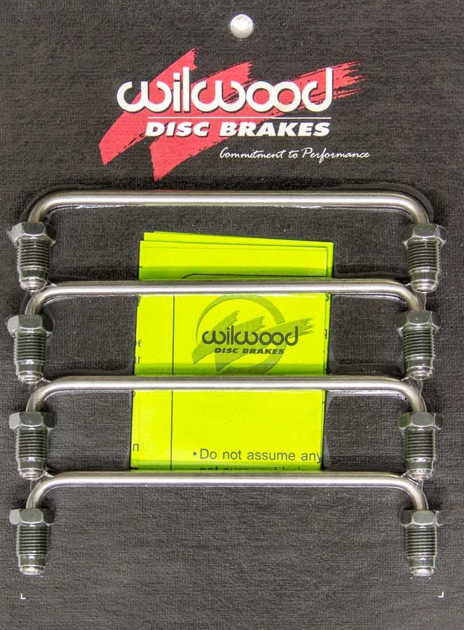 Wilwood 190-5975 Crossover Tube Set for Superlite and Superlite 6 Calipers with 1.25-Inch Rotors