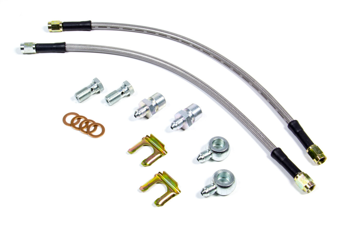 Wilwood 220-11371 Flexline Brake Hose Kit for D52 Calipers, 14-Inch