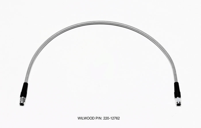 Wilwood Flexline 3AN Female Hose Assembly 25 in OAL, Part 220-12762