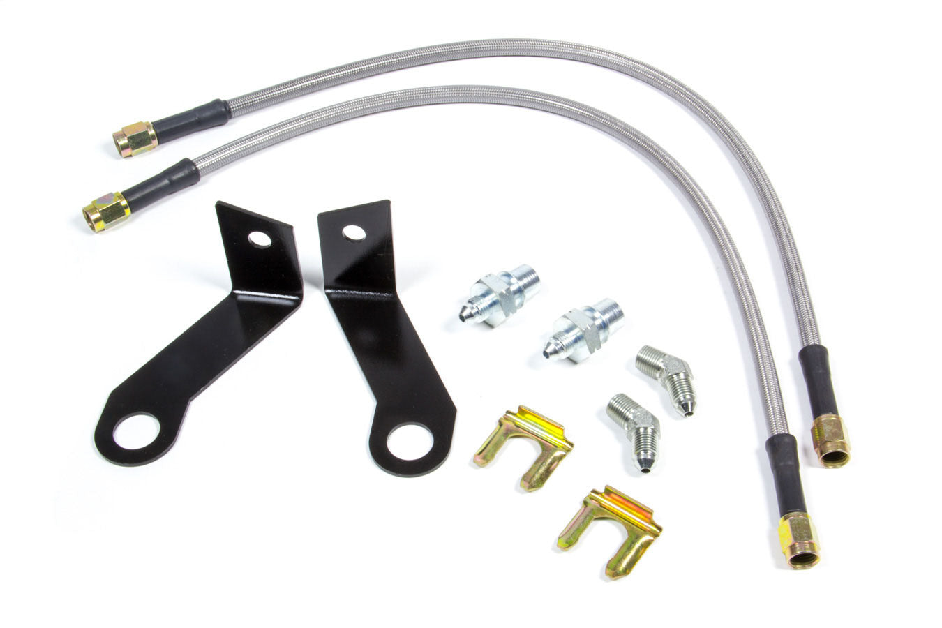 Wilwood 220-9111 Flexline Brake Hose Kit for 2005-2014 Ford Mustang
