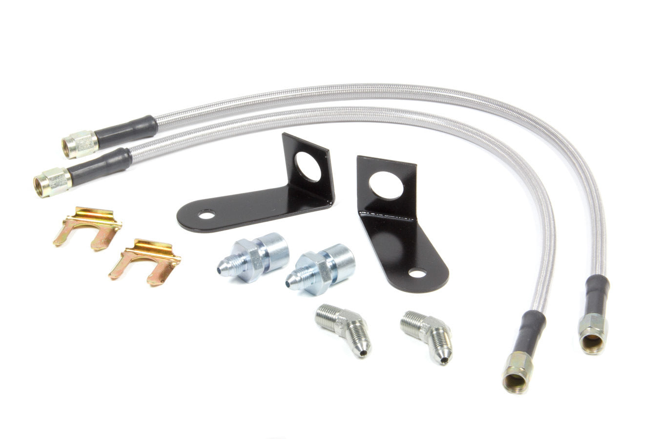Wilwood 220-9195 Flexline Brake Hose Kit for 1970-1973 Ford Mustang