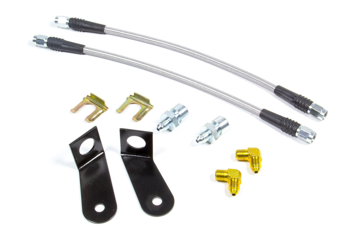 Wilwood 220-9481 Flexline Brake Hose Kit for 1974-1978 Ford Mustang Front Brakes