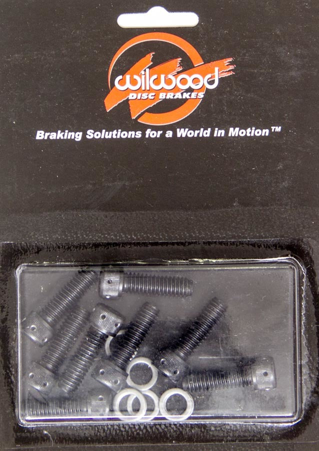 Wilwood 230-2589 Brake Rotor Bolt Kit, 5/16-18 x 1 Inch, Allen Head, Set of 8
