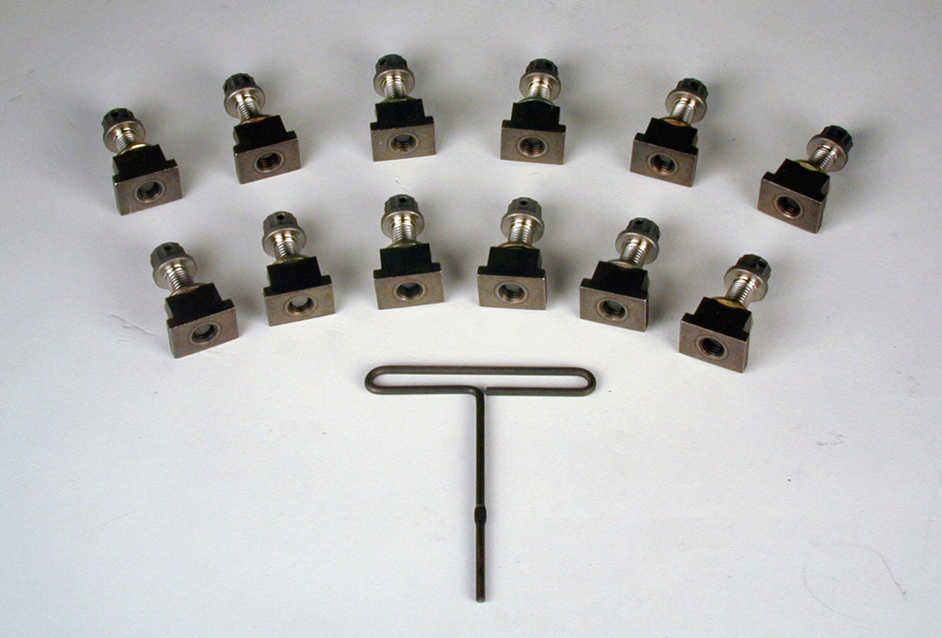 Wilwood 230-6656 Dynamic Brake Rotor Bolt Kit, 1/4-28 UNF, 12-Point Head, Stainless Steel