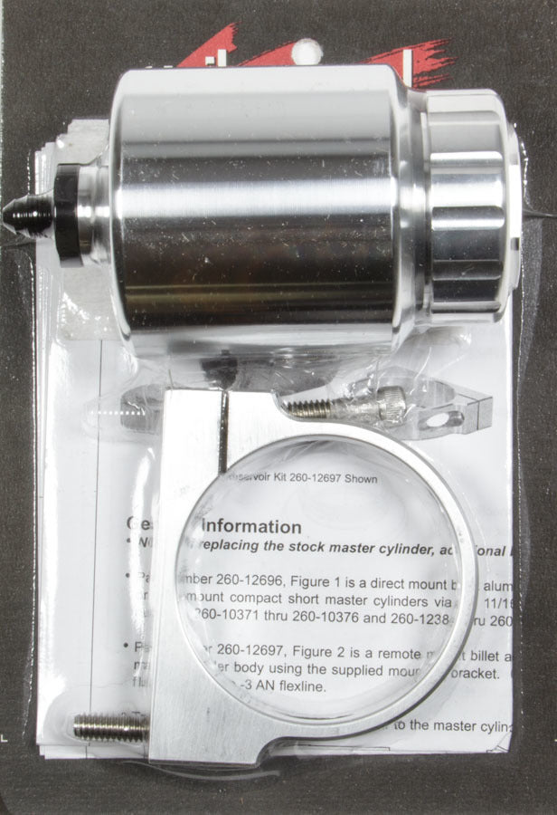 Wilwood 260-12697 Billet Remote Mount Master Cylinder Reservoir