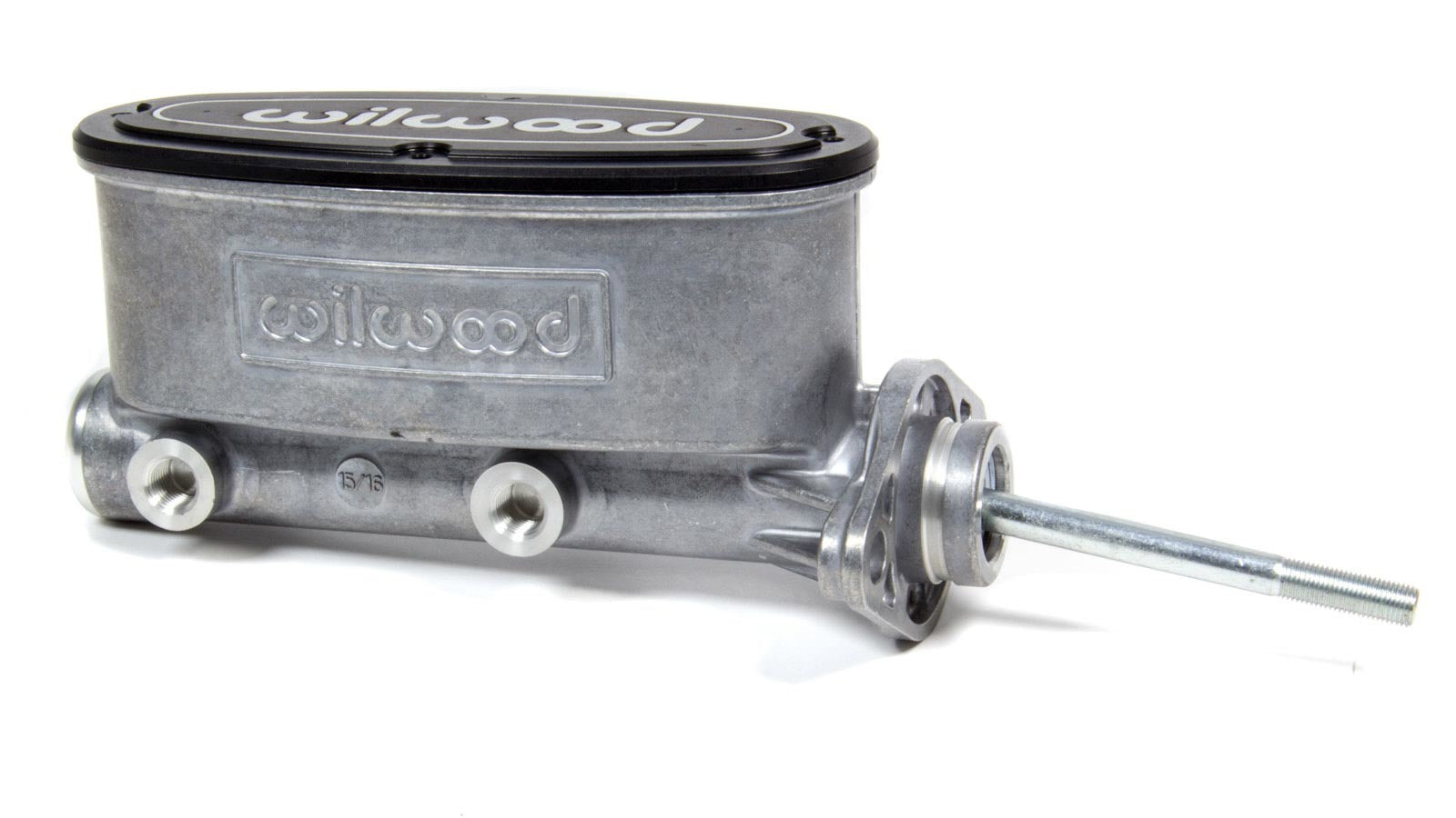 Wilwood 260-13375 Tandem Master Cylinder, 15/16-Inch Bore, Integral Reservoir